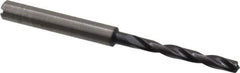 Guhring - #25 140° Solid Carbide Jobber Drill - FIREX Finish, Right Hand Cut, Spiral Flute, Straight Shank, 74mm OAL, SU Point - Exact Tool & Supply