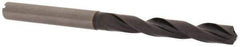 Guhring - 5.7mm 140° Solid Carbide Jobber Drill - FIREX Finish, Right Hand Cut, Spiral Flute, Straight Shank, 82mm OAL, SU Point - Exact Tool & Supply