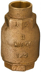 NIBCO - 1/2" Bronze Check Valve - Exact Tool & Supply