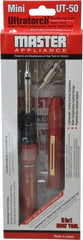 Master Appliance - Butane Touch - 20 min Operating Time, 0.2 oz Fuel Capacity - Exact Tool & Supply