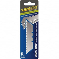 Rapid Edge - Knife Blades Type: Utility Knife Blade Material: Carbon Steel - Exact Tool & Supply