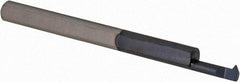 Scientific Cutting Tools - 0.2" Cutting Depth, 32 to 64 TPI, 0.09" Diam, Internal Thread, Solid Carbide, Single Point Threading Bar - AlTiN+ Finish, 1-1/2" OAL, 1/8" Shank Diam, 0.025" Projection from Edge, 60° Profile Angle - Exact Tool & Supply