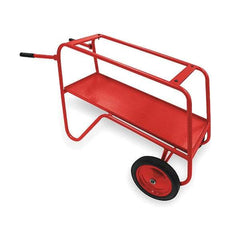 Rothenberger - 1/2" to 2" Pipe Capacity, Thread Machine Cart with Stationary Head - 30" High, 400 Lb Capacity - Exact Tool & Supply