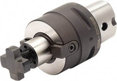Seco - C4 Modular Connection 16mm Pilot Diam Shell Mill Holder - 35mm Flange to Nose End Projection, 38mm Nose Diam, Through-Spindle Coolant - Exact Tool & Supply