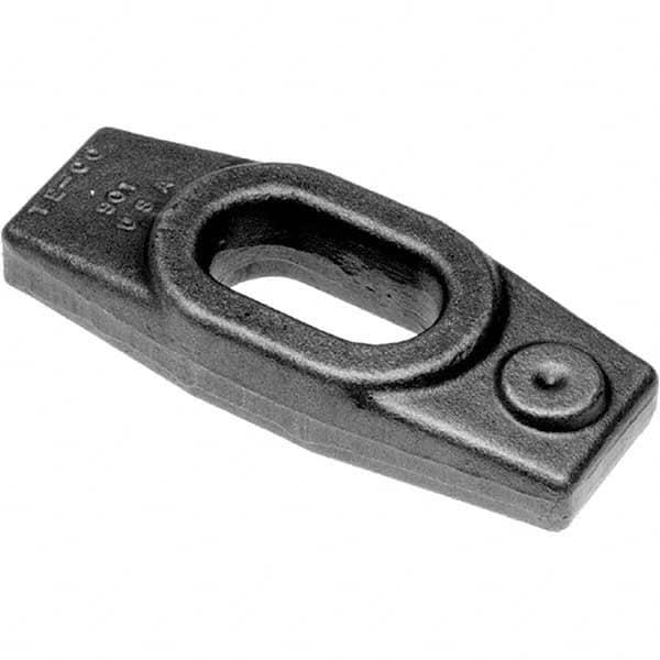 TE-CO - Heel Clamps Overall Length (Inch): 6 Overall Height (Inch): 1/2 - Exact Tool & Supply