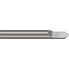 Micro 100 - 5mm Diam 50mm OAL Tipped Off Engraving Cutters - Exact Tool & Supply