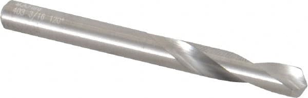 M.A. Ford - 3/16" Body Diam, 120°, 2" OAL, Solid Carbide Spotting Drill - Exact Tool & Supply
