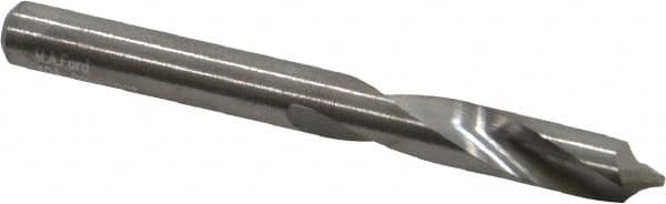 M.A. Ford - 5mm Body Diam, 90°, 51mm OAL, Solid Carbide Spotting Drill - Exact Tool & Supply