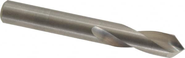M.A. Ford - 8mm Body Diam, 90°, 64mm OAL, Solid Carbide Spotting Drill - Exact Tool & Supply