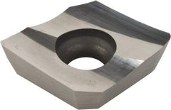 Made in USA - ADEH432 Carbide Milling Insert - 0.03" Corner Radius - Exact Tool & Supply