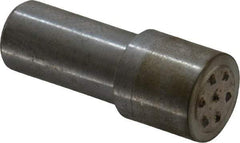 Made in USA - 1 Carat Multi-Point Cluster Diamond Dresser - 1/2" Shank Diam, Contains 7 Stones - Exact Tool & Supply