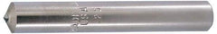 Made in USA - 1/4 Carat Single Point Diamond Dresser - 3" Long x 3/8" Shank Diam - Exact Tool & Supply