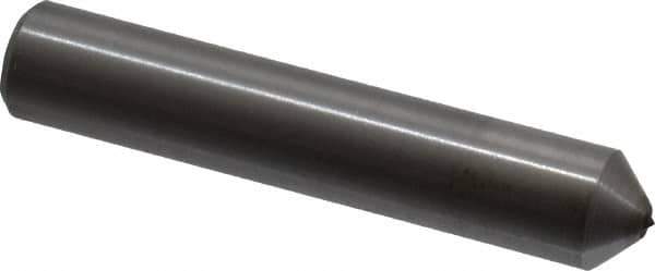Made in USA - 0.5 Max Convex Radius Single Point Diamond Dresser - 2" Long x 3/8" Shank Diam - Exact Tool & Supply