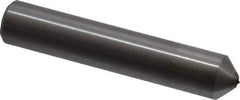 Made in USA - 0.5 Max Convex Radius Single Point Diamond Dresser - 2" Long x 3/8" Shank Diam - Exact Tool & Supply