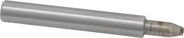 Made in USA - 0.015 Max Concave Radius Single Point Diamond Dresser - 2" Long x 3/8" Shank Diam - Exact Tool & Supply