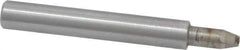 Made in USA - 0.015 Max Concave Radius Single Point Diamond Dresser - 2" Long x 3/8" Shank Diam - Exact Tool & Supply