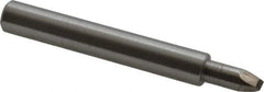 Made in USA - 0.02 Max Concave Radius Single Point Diamond Dresser - 2" Long x 3/8" Shank Diam - Exact Tool & Supply