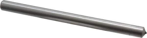 Made in USA - 1/4 Carat Single Point Diamond Dresser - 6" Long x 7/16" Shank Diam - Exact Tool & Supply