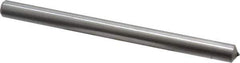 Made in USA - 1/4 Carat Single Point Diamond Dresser - 6" Long x 7/16" Shank Diam - Exact Tool & Supply