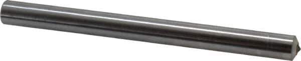 Made in USA - 2 Carat Single Point Diamond Dresser - 6" Long x 1/2" Shank Diam - Exact Tool & Supply