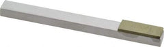 Made in USA - Very Fine, 1" Length of Cut, Single End Diamond Hone - 150 Grit, 3/8" Wide x 3/8" High x 4" OAL - Exact Tool & Supply