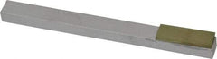 Made in USA - Super Fine, 1" Length of Cut, Single End Diamond Hone - 600 Grit, 3/8" Wide x 3/8" High x 4" OAL - Exact Tool & Supply