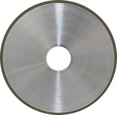 Made in USA - 6" Diam x 1-1/4" Hole x 1/8" Thick, 100 Grit Surface Grinding Wheel - Diamond, Type 1A1, Very Fine Grade - Exact Tool & Supply
