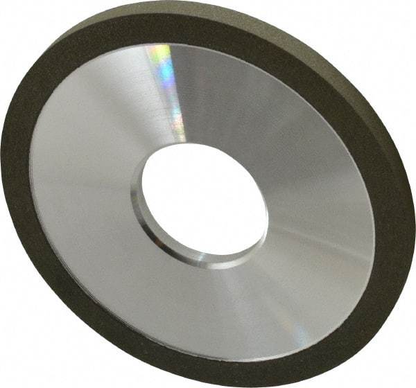 Made in USA - 4" Diam x 1-1/4" Hole x 1/4" Thick, 150 Grit Surface Grinding Wheel - Diamond, Type 1A1, Very Fine Grade - Exact Tool & Supply