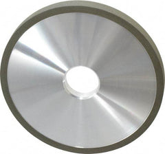 Made in USA - 6" Diam x 1-1/4" Hole x 1/2" Thick, 150 Grit Surface Grinding Wheel - Diamond, Type 1A1, Very Fine Grade - Exact Tool & Supply