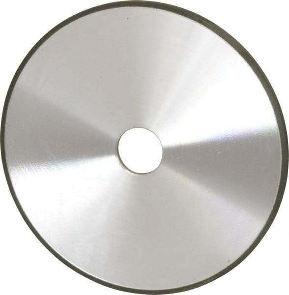 Made in USA - 8" Diam x 1-1/4" Hole x 1/4" Thick, 150 Grit Surface Grinding Wheel - Diamond, Type 1A1, Very Fine Grade - Exact Tool & Supply