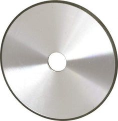 Made in USA - 8" Diam x 1-1/4" Hole x 1/4" Thick, 150 Grit Surface Grinding Wheel - Diamond, Type 1A1, Very Fine Grade - Exact Tool & Supply
