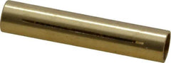 Made in USA - 1/8" Diam Select Replacement Through Hole Barrel - 0.6" Barrel Length, Eccentric Slot - Exact Tool & Supply