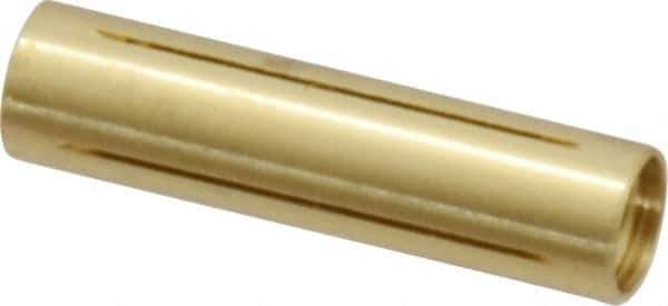 Made in USA - 5/32" Diam Select Replacement Through Hole Barrel - 2-1/4" Barrel Length, Eccentric Slot - Exact Tool & Supply