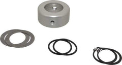 Allied Machine and Engineering - 1/4 NPT, 1-3/4" ID x 3" OD, Rotary Coolant Adapter for Indexable Tools - 1-3/8" Thick, 3/8 NC" Drive Rod Thread, 1-3/8" OAL, Series T-A - Exact Tool & Supply