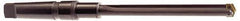 Allied Machine and Engineering - Series 4, 1-29/32 to 2-9/16" Diam, 5MT Taper Shank, Straight Flute Spade Drill - 34-5/8" Max Depth, 38-1/8" Body Length, 43-13/16" OAL, Extended Length, Through Coolant - Exact Tool & Supply