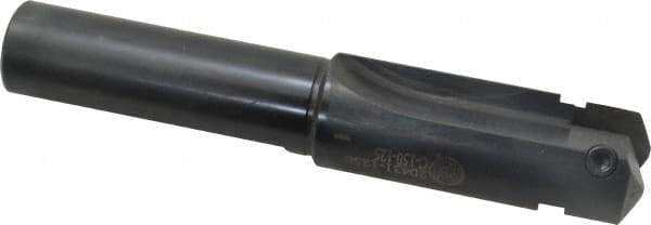 Allied Machine and Engineering - Series C, 1-1/2 to 2-3/8" Diam, 1-1/4" Diam Straight Shank, Straight Flute Spade Drill - 4" Max Depth, 5" Body Length, 8" OAL, Short Length - Exact Tool & Supply