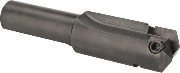 Allied Machine and Engineering - Series D, 2 to 2-7/8" Diam, 1-1/2" Diam Straight Shank, Straight Flute Spade Drill - 4-1/2" Max Depth, 5-1/2" Body Length, 8-1/2" OAL, Short Length - Exact Tool & Supply