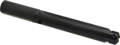 Allied Machine and Engineering - Series C, 1-1/2 to 2-3/8" Diam, 1-1/2" Diam Straight Shank, Straight Flute Spade Drill - 8-1/2" Max Depth, 9-1/2" Body Length, 12-1/2" OAL, Standard Length, Through Coolant - Exact Tool & Supply