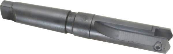 Allied Machine and Engineering - Series B, 1-1/4 to 1-3/4" Diam, 4MT Taper Shank, Straight Flute Spade Drill - 3-1/2" Max Depth, 4-11/32" Body Length, 8-3/8" OAL, Short Length - Exact Tool & Supply