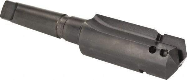 Allied Machine and Engineering - Series D, 2 to 2-7/8" Diam, 4MT Taper Shank, Straight Flute Spade Drill - 4-1/2" Max Depth, 5-3/4" Body Length, 9-3/8" OAL, Short Length - Exact Tool & Supply