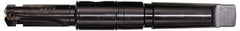 Allied Machine and Engineering - Series F, 3 to 3-7/8" Diam, 5MT Taper Shank, Straight Flute Spade Drill - 11-1/2" Max Depth, 15-5/16" Body Length, 19-15/16" OAL, Standard Length, Through Coolant - Exact Tool & Supply
