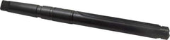 Allied Machine and Engineering - Series B, 1-1/4 to 1-3/4" Diam, 4MT Taper Shank, Straight Flute Spade Drill - 8-1/8" Max Depth, 10-21/32" Body Length, 14-11/16" OAL, Standard Length, Through Coolant - Exact Tool & Supply