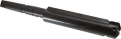 Allied Machine and Engineering - Series D, 2 to 2-7/8" Diam, 4MT Taper Shank, Straight Flute Spade Drill - 9" Max Depth, 11-15/16" Body Length, 15-9/16" OAL, Standard Length, Through Coolant - Exact Tool & Supply