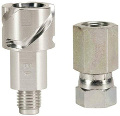 DeVilbiss - Paint Sprayer Siphon Adapter - Suction Kit Adapter 3and8 NPS, Compatible with Spray Guns with 3/8 inch NPS Inlet - Exact Tool & Supply