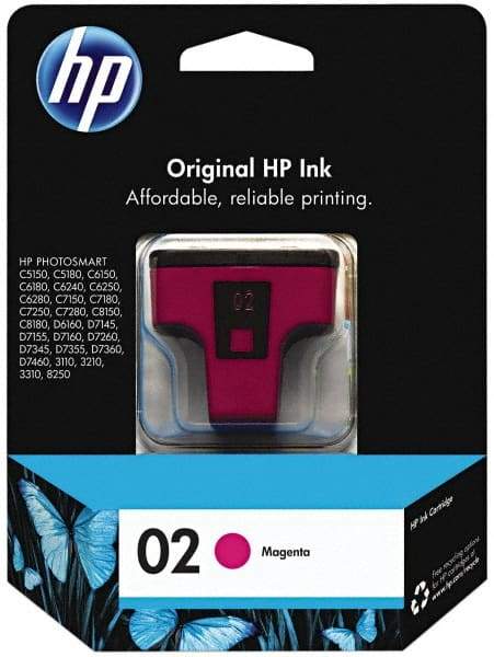 Hewlett-Packard - Magenta Ink Cartridge - Use with HP PhotoSmart 3110, 2110, 3310, 8250, C5150, C6150, C6180, C6240, C6250, C6280, C7150, C7180, C7250, C7280, C8150, C8180, D6160, D7175, D7155, D7160, D7260, D7345, D7355, D7360, D7460 - Exact Tool & Supply