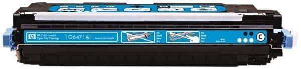 Hewlett-Packard - Cyan Toner Cartridge - Use with Multifunction Laser Printer HP Color LaserJet 3600 . - Exact Tool & Supply