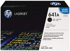Hewlett-Packard - Black Toner Cartridge - Use with HP Color LaserJet 4600, 4650 - Exact Tool & Supply