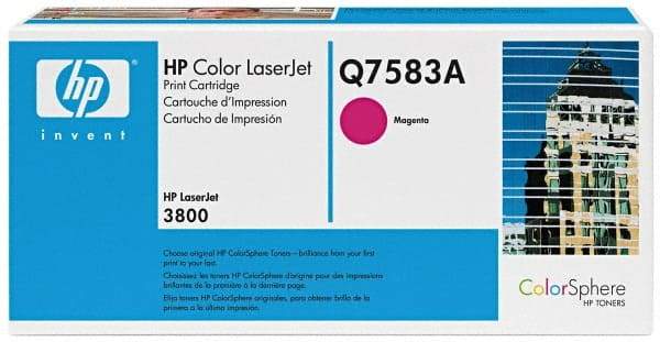 Hewlett-Packard - Magenta Toner Cartridge - Use with HP Color LaserJet 3800, CP3505 - Exact Tool & Supply