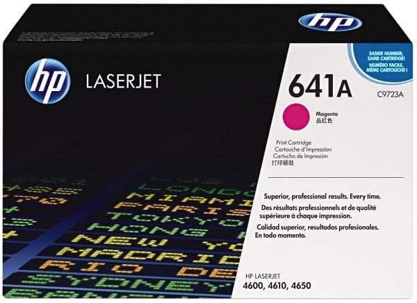 Hewlett-Packard - Magenta Toner Cartridge - Use with HP Color LaserJet 4600, 4650 - Exact Tool & Supply