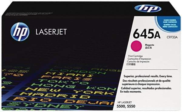Hewlett-Packard - Magenta Toner Cartridge - Use with HP Color Laser Jet 5500, 5550 - Exact Tool & Supply